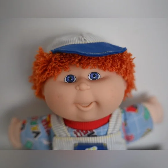 Vintage Cabbage Patch Kid 1990 First Edition Ruff’ N’ Tuff Red Head Hasbro CPK - Picture 3 of 16